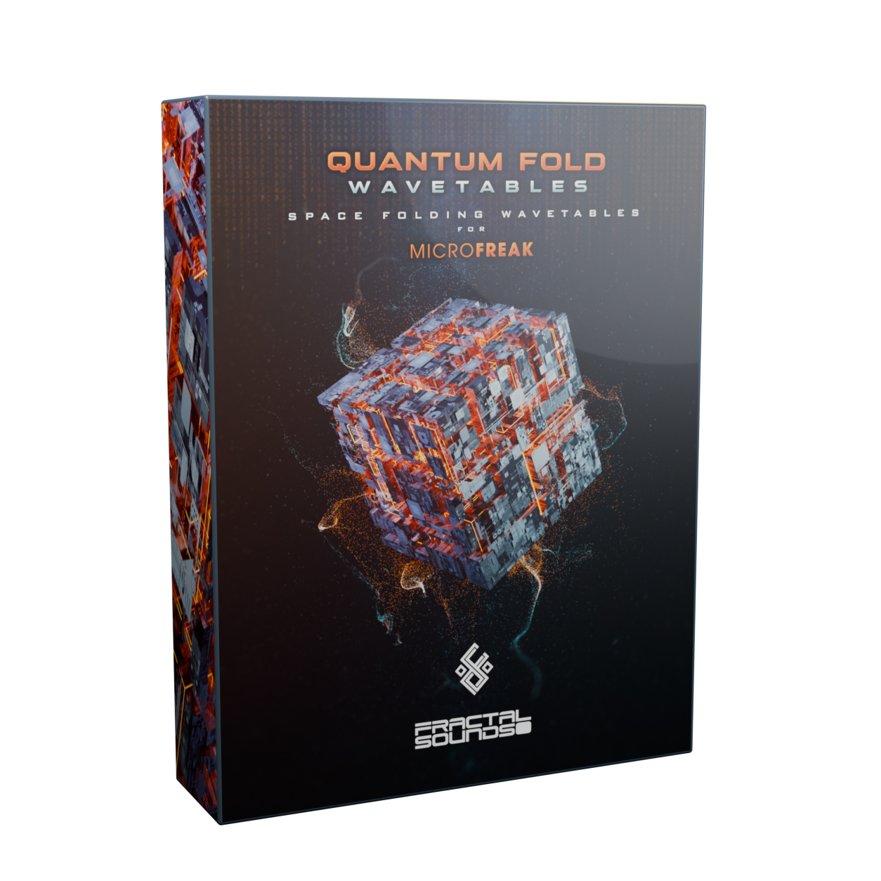 Quantum Fold Wavetables For Microfreak 3D product box