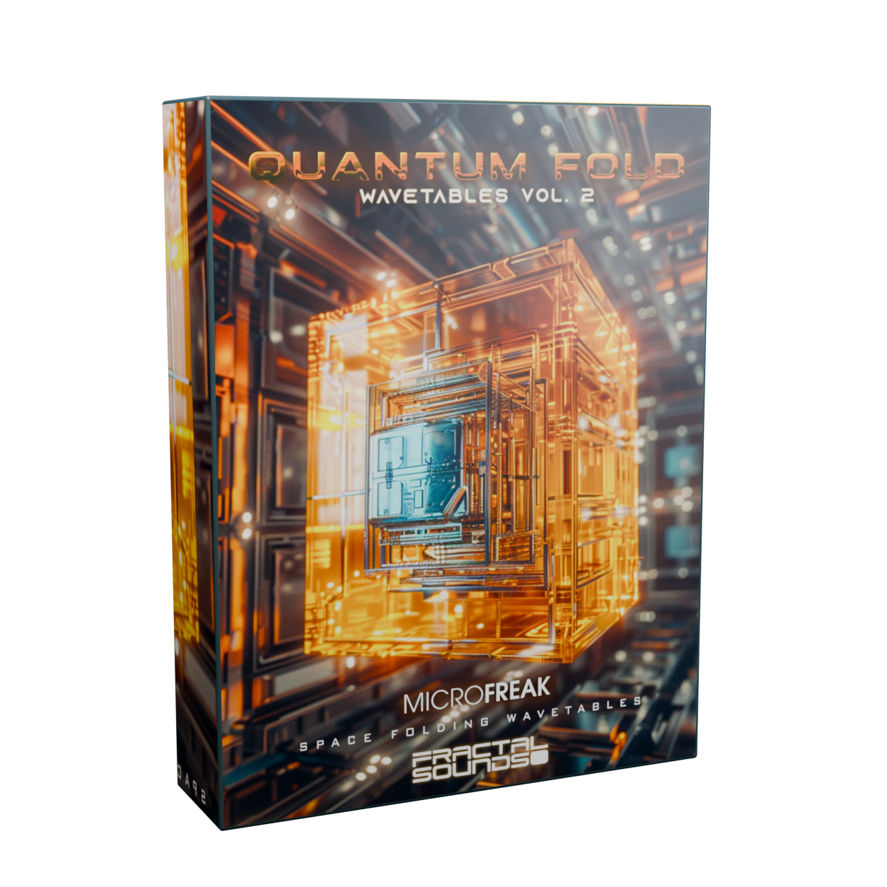 Quantum Fold Wavetables Vol.2 For Microfreak 3D product box