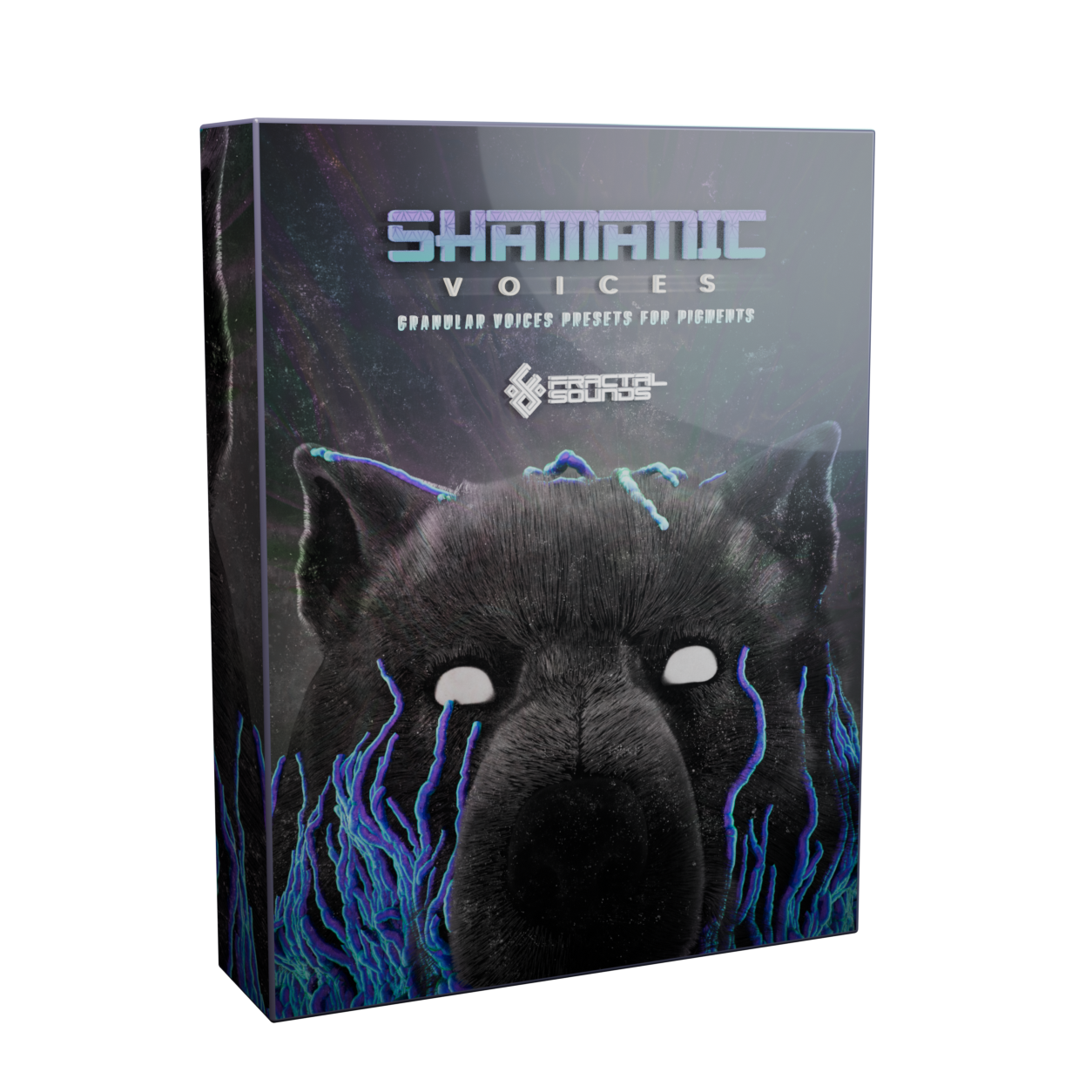 Shamanic Voices for Pigments 3D product box