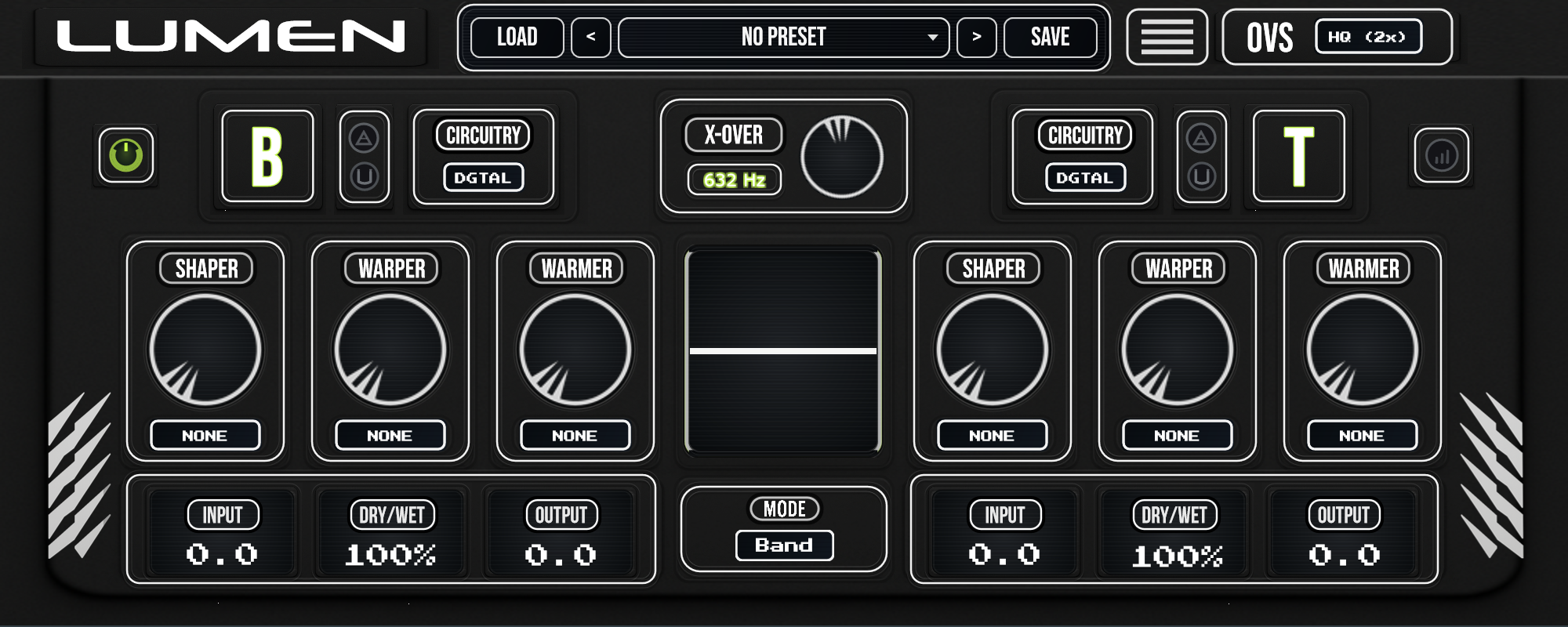 Lumen harmonic sculptor interface