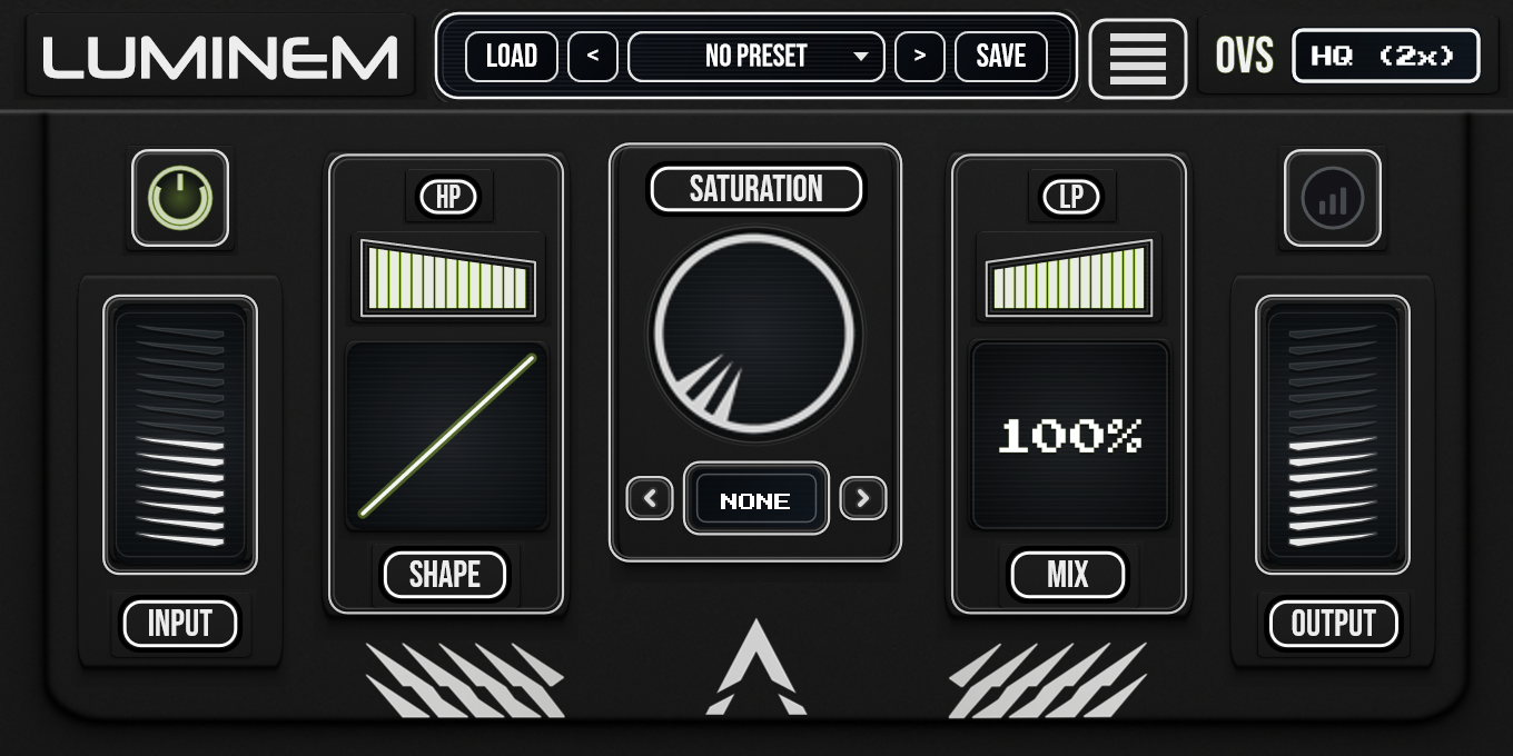 Luminem harmonic sculptor interface